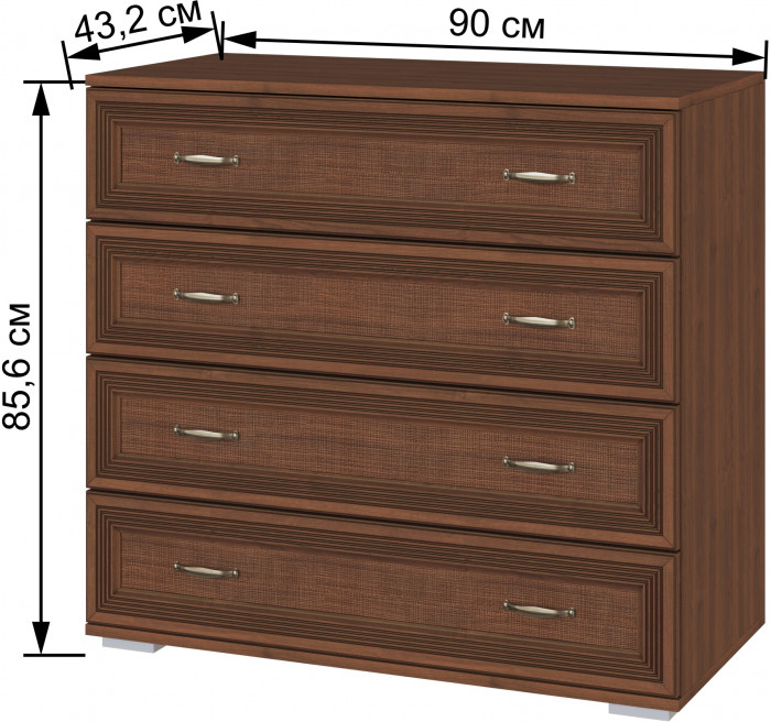 Ливорно Комод ЛК-20 орех донской