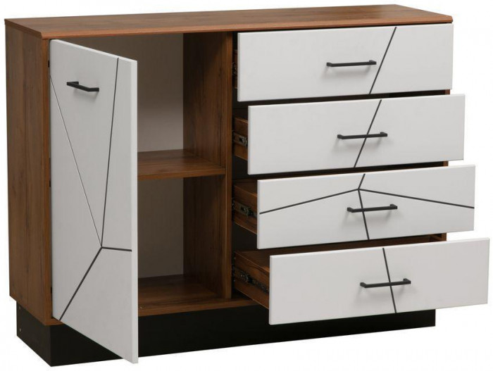 Модульная гостиная Гамма 1 Таксония/Белый