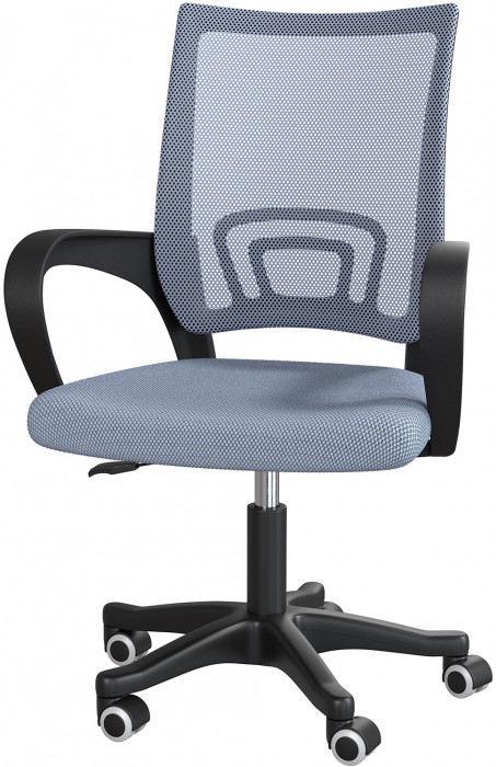 Кресло компьютерное Мебель--24 103, цвет серый, ШхГхВ 59х56х83-94 см., максимальная нагрузка 120 кг.