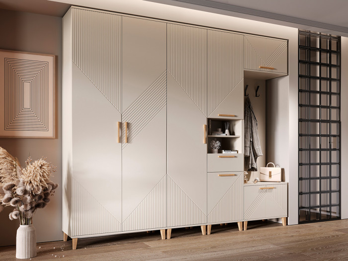 Модульная прихожая Ирис, Кашемир