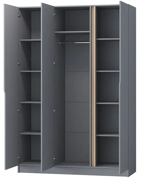 Гермес Шкаф 1500, Графит