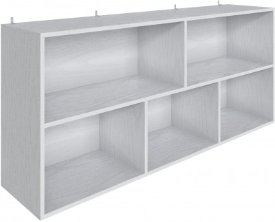 Полка навесная (открытая) Мадрид ПНО-4 (1,5) белый