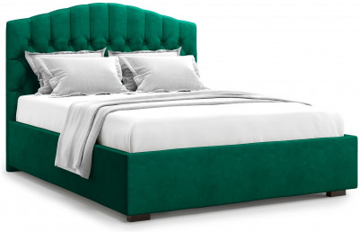 Кровать Lugano 160 с подъемным механизмом, Velutto 33