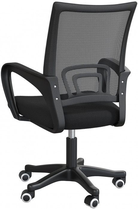 Кресло компьютерное Мебель--24 103, цвет чёрный, ШхГхВ 59х56х83-94 см., максимальная нагрузка 120 кг.