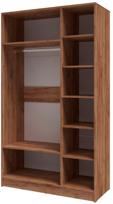 Шкаф Вегас 1200 дуб крафт табачный/дуб крафт белый