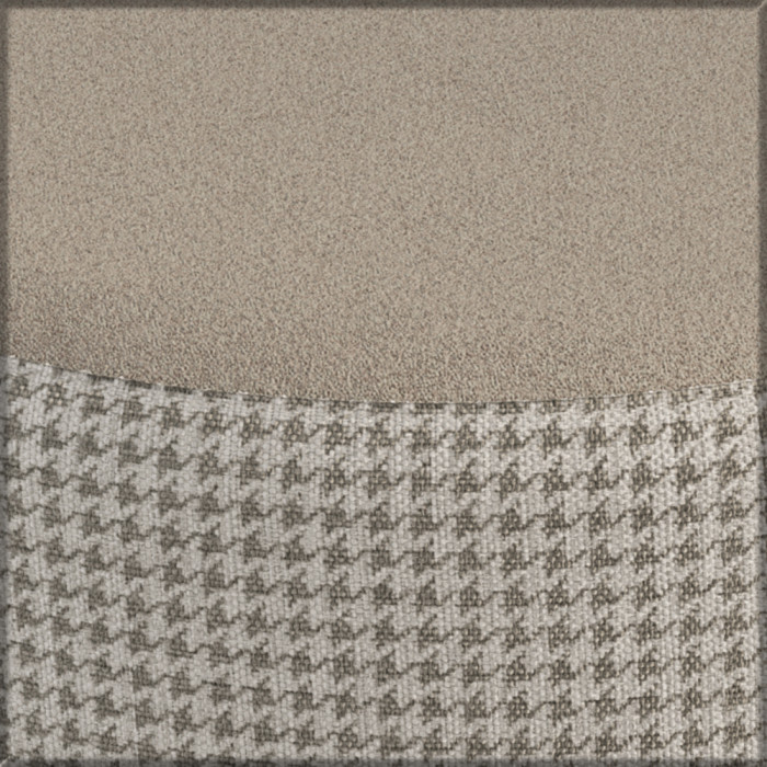 Банкетка 6-5134ТКбеж Ева, ткань бежевая с рисунком