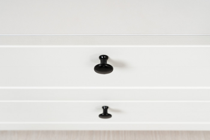 Остин 16.47 Тумба под ТВ, белый шагрень/дуб крафт золотой