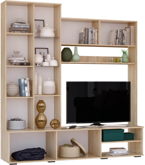 Гостиная "Флай" ЦС-01 сонома/белый