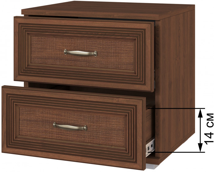 Ливорно Тумба прикроватная ЛТ-20 орех донской