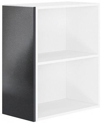 Фасад боковой Фьюжн для верхнего шкафа Антрасите, 31.5×1.8×71.6 см