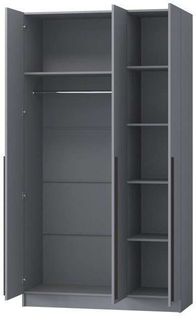 Шкаф Бастион ЛДСП 1200 (Крафт золотой / Белый древесный)