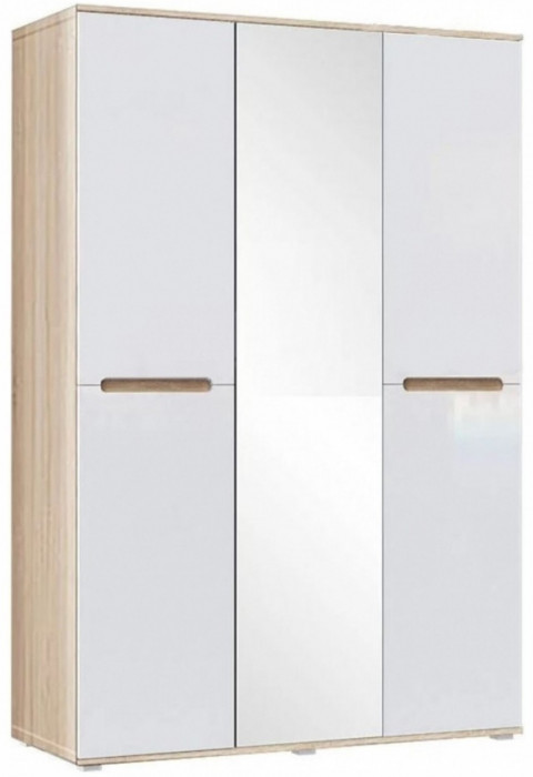 Модульная спальня Ким (Белый глянец, Венге)