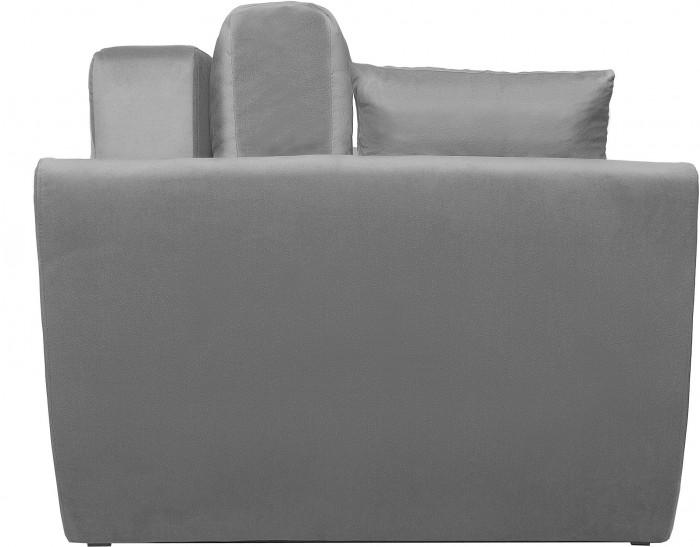 Диван-кровать Амстердам Люкс, 150х195, еврокнижка, независимый пружинный блок, велюр, серый