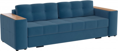 Диван раскладной Виконт, атлантида/мдф дуб канадский