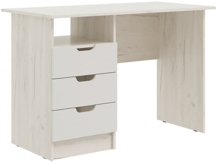 Модульная детская Юниор-4, композиция 1 (Шарли бриз, Крафт белый)