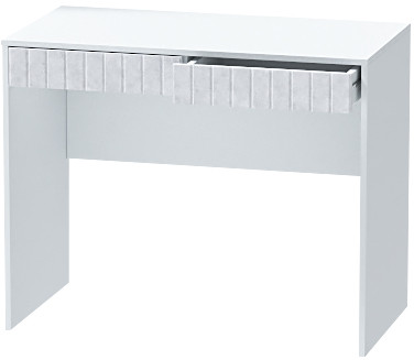 Столик туалетный "Иннэс-7", Белый/Бетон снежный