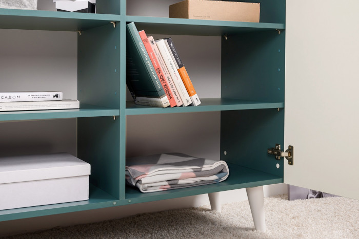 Либера Комод-тумба 16.230.01, пасифай/белый