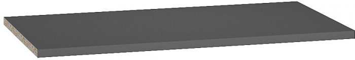 Кухонный гарнитур Фрейм-02, МДФ, 220 см, Графит/Штормовой шелк (Снежный мрамор)
