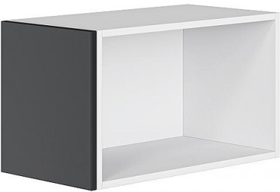Фасад боковой Фьюжн для верхнего шкафа Сторми Силк, 31.7×1.8×35.8 см