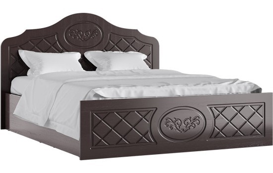 Престиж Кровать 160 (Венге шоколад)