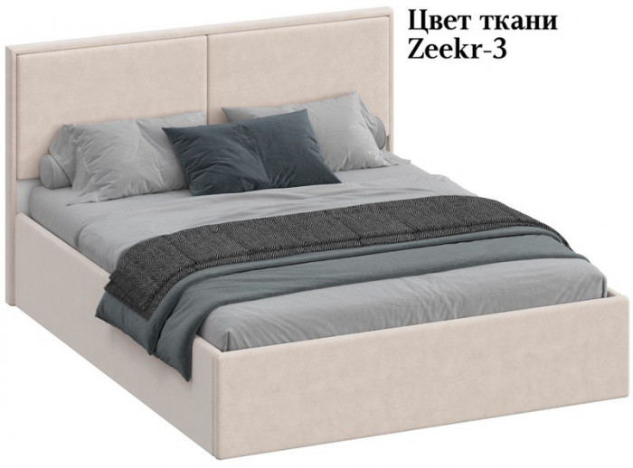 Кровать 120 с подъемным механизмом КРП-430-М-12, Микровелюр Zeekr-3