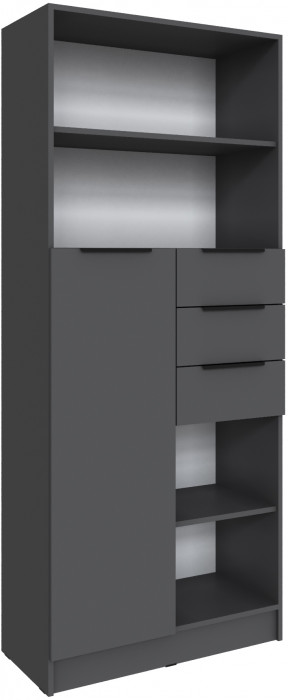 Набор мебели для подростковой "Мадрид", Графит серый