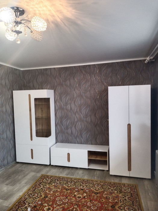 Модульная гостиная комната "Шанталь" - Дуб наварра/Белый