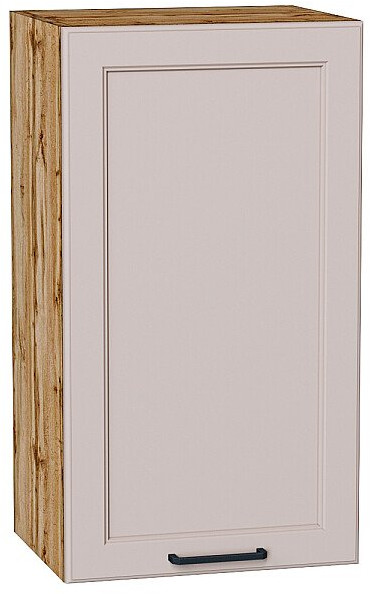 Кухонный гарнитур Барселона-06, МДФ, 160 см, Вотан/Кашемир (Снежный мрамор)
