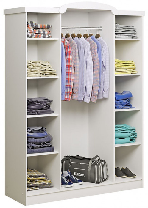 Модульная спальня Мария, белый глянец (Белый глянец)