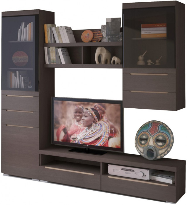 Гостиная Эколь Вариант №3 (Сандал светлый)