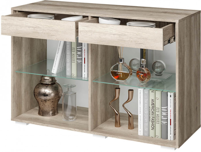 Спальня "Наоми" КМ-10 дуб каньон/графит