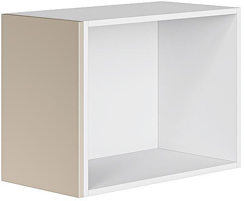 Фасад боковой Фьюжн для верхнего шкафа Креам Силк, 31.7×1.8×46 см