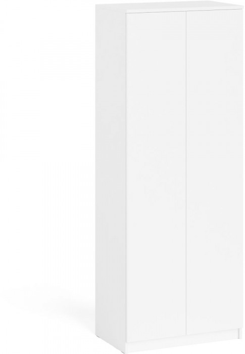 Мори Шкаф МШ800.1, цвет белый, ШхГхВ 80,4х50,4х209,6 см.