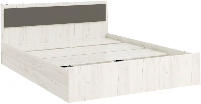 Модульная спальня Фиеста NEW композиция 2 (Дуб крафт белый/Графит)