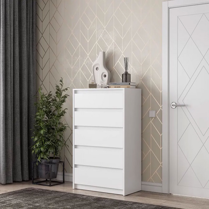 мс Айден КМ06-700 белый ЛДСП/белый ЛДСП