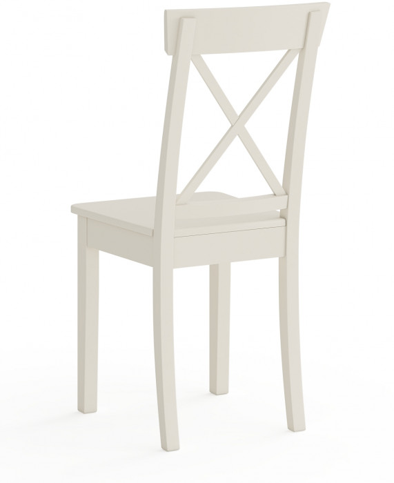 Стул Мебель--24 разборный Гольф-14, цвет слоновая кость, деревянное сиденье цвет слоновая кость, ШхГхВ 41х42х95 см., от пола до верха сиденья 47 см.