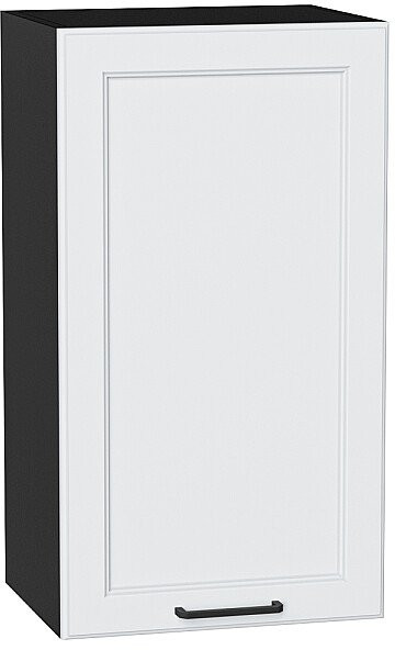 Кухонный гарнитур Барселона-06, МДФ, 160 см, Графит/Белый/Кашемир (Гранит белый)