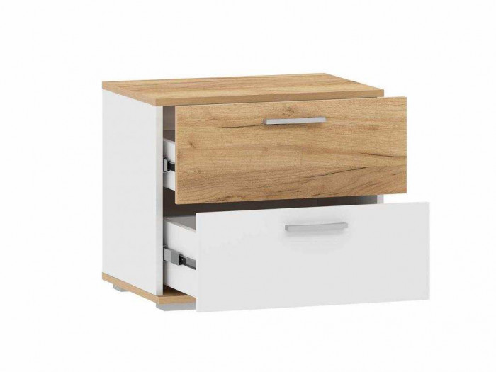 Прихожая Санти-3 Белый/Дуб крафт золотой