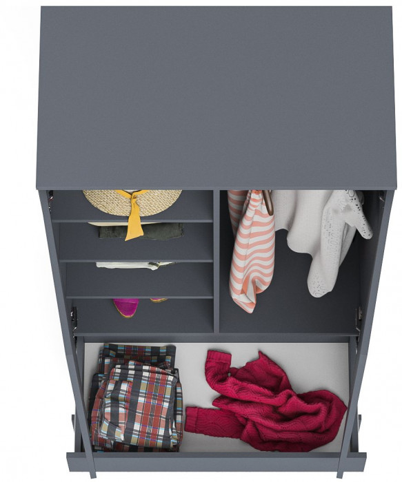 Мори Шкаф МШ900.1, графит