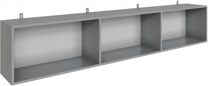 Набор мебели для подростковой "Мадрид", Серый камень