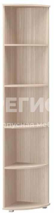 Визит-9 ЛДСП Угловое завершение с полками, склад