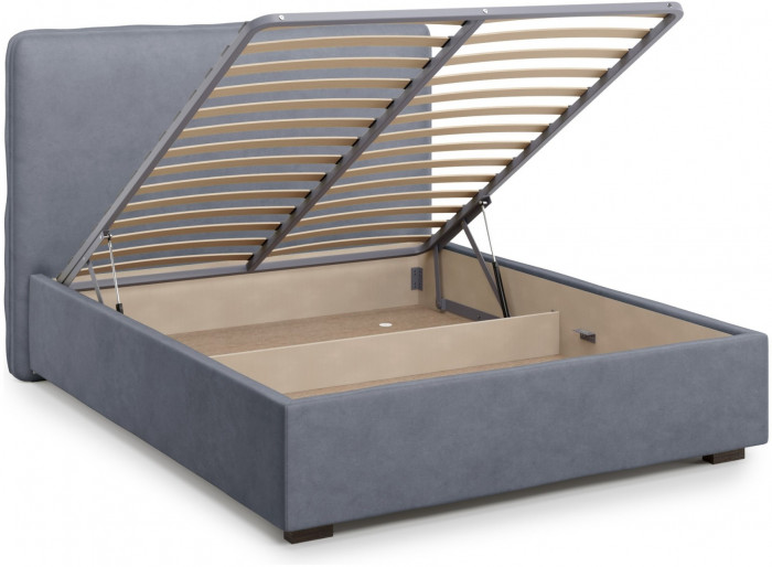 Кровать Brachano 160 с подъемным механизмом, Velutto 32