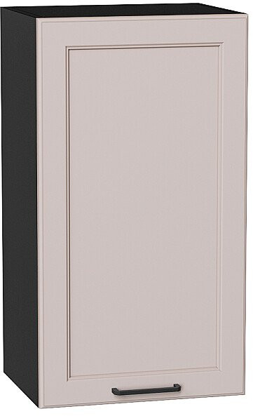 Кухонный гарнитур Барселона-06, МДФ, 160 см, Графит/Кашемир (Кварц белый)