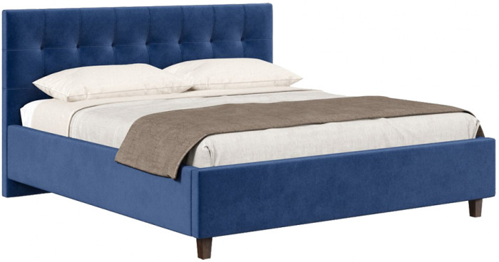 Кровать с подъёмным механизмом 1800 Турин, синий