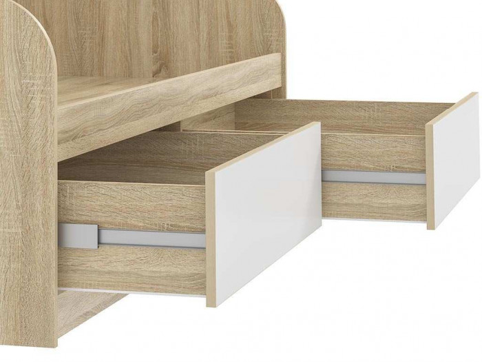 Детская Фанк 2 дуб Сонома/белый