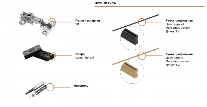 Норд Композиция Шкафов с антресолями + Терминал, Графит/Графит