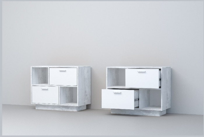 Эго Тумба Т-1 ПД (Камень Темный/Дуб Крафт Золотой)