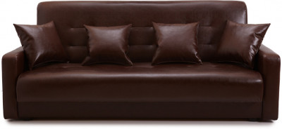Диван Аккорд 140 коричневый ППУ