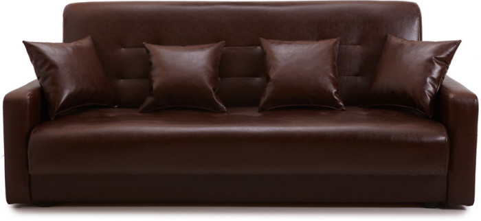 Диван Аккорд 140 коричневый ППУ