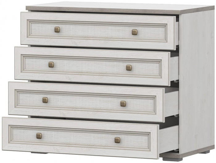 Александрия КМ-102 Комод Серия 3 Сосна Санторини Светлый